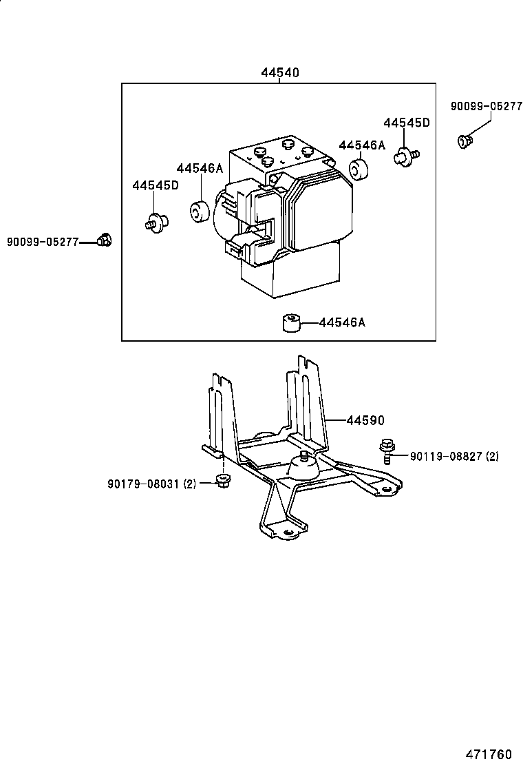  ES300 |  BRAKE TUBE CLAMP