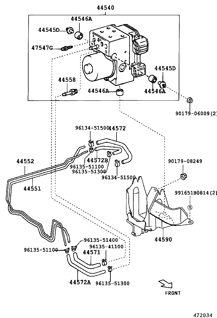  IS300 |  BRAKE TUBE CLAMP