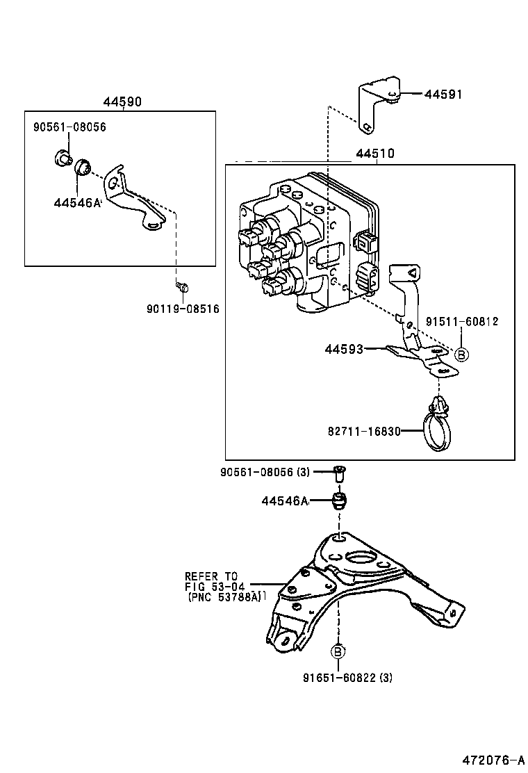  PRIUS |  BRAKE TUBE CLAMP