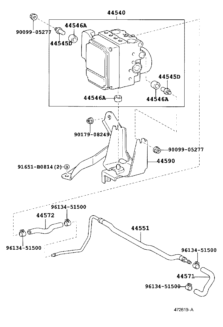  IS300 |  BRAKE TUBE CLAMP