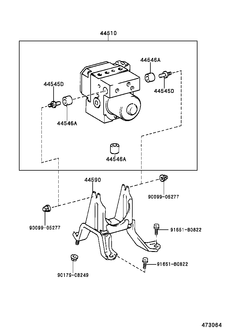  RX300 |  BRAKE TUBE CLAMP