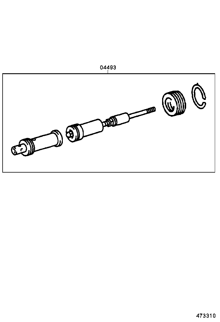  GX470 |  BRAKE MASTER CYLINDER