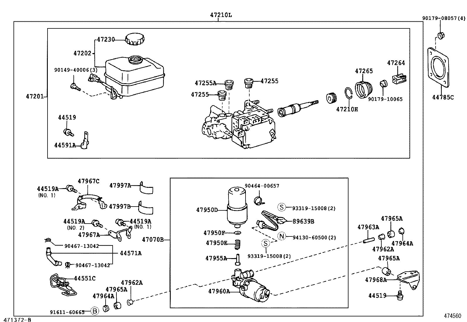  LAND CRUISER 100 |  BRAKE MASTER CYLINDER