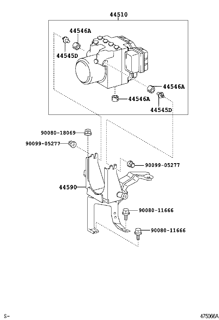  RX330 350 NAP |  BRAKE TUBE CLAMP