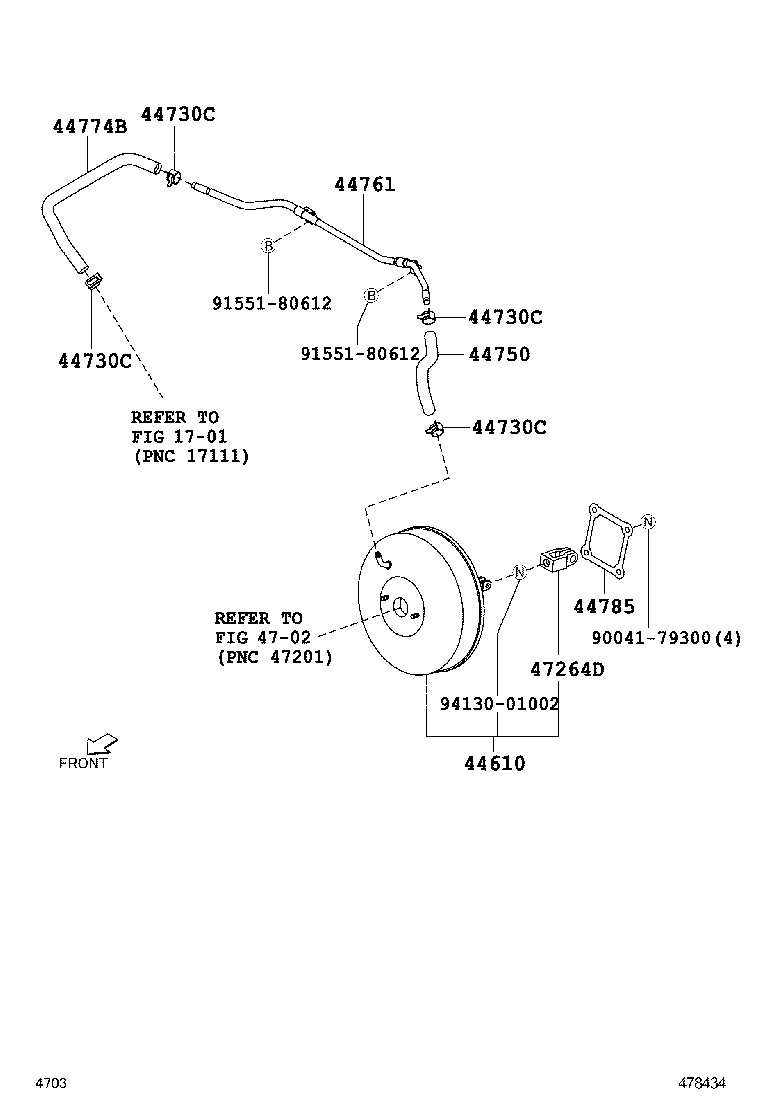  RUSH |  BRAKE BOOSTER VACUUM TUBE