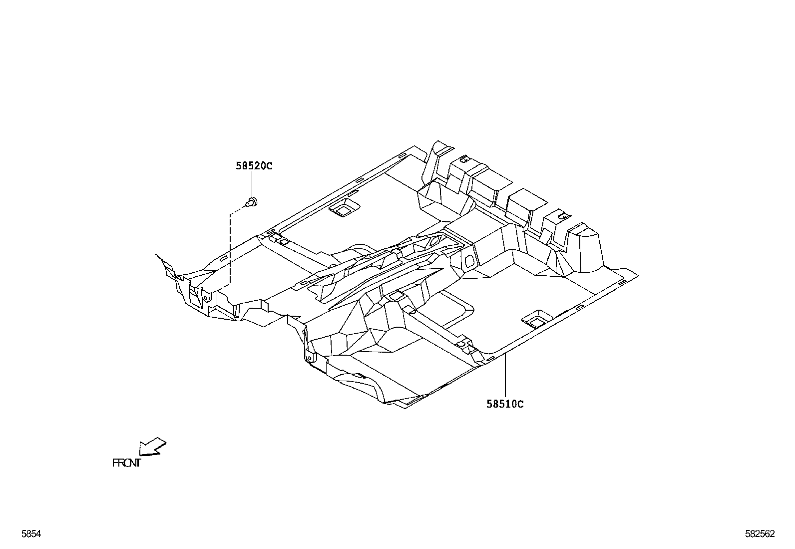  RUSH |  FLOOR MAT SILENCER PAD