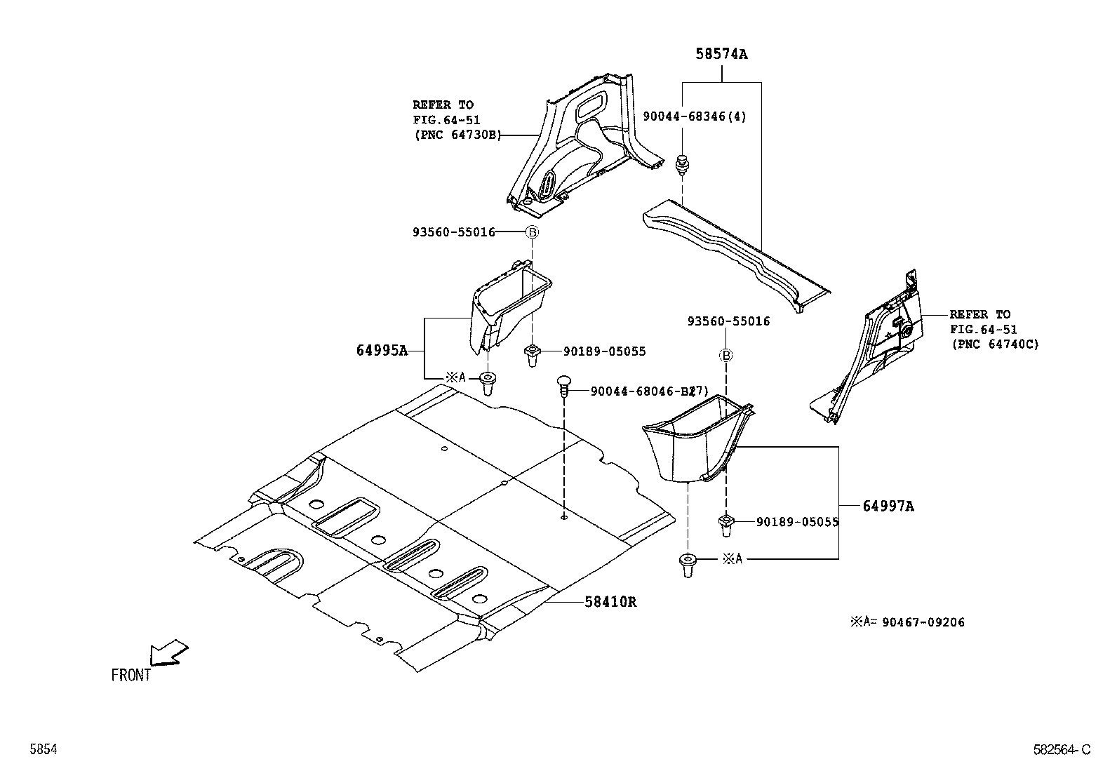  RUSH |  FLOOR MAT SILENCER PAD