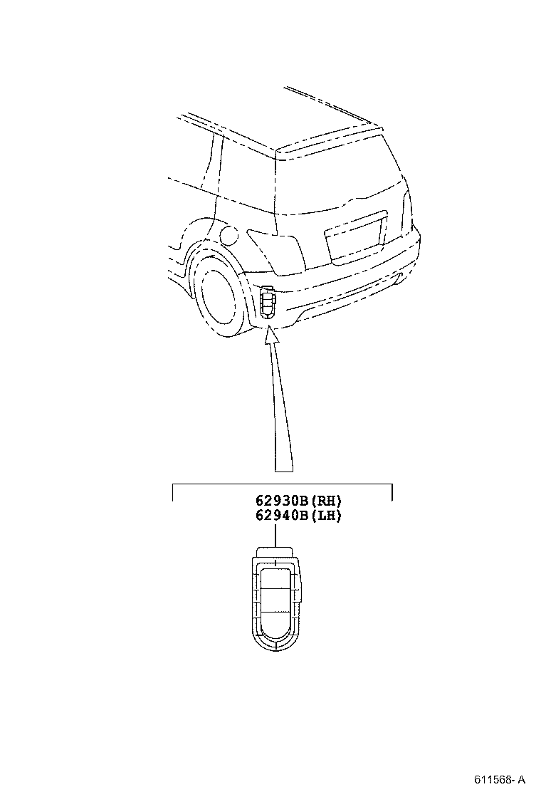  SCION XA |  ROOF SIDE VENTILATOR