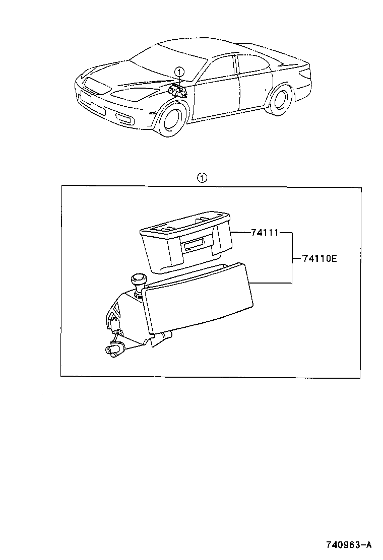  ES300 330 |  ASH RECEPTACLE