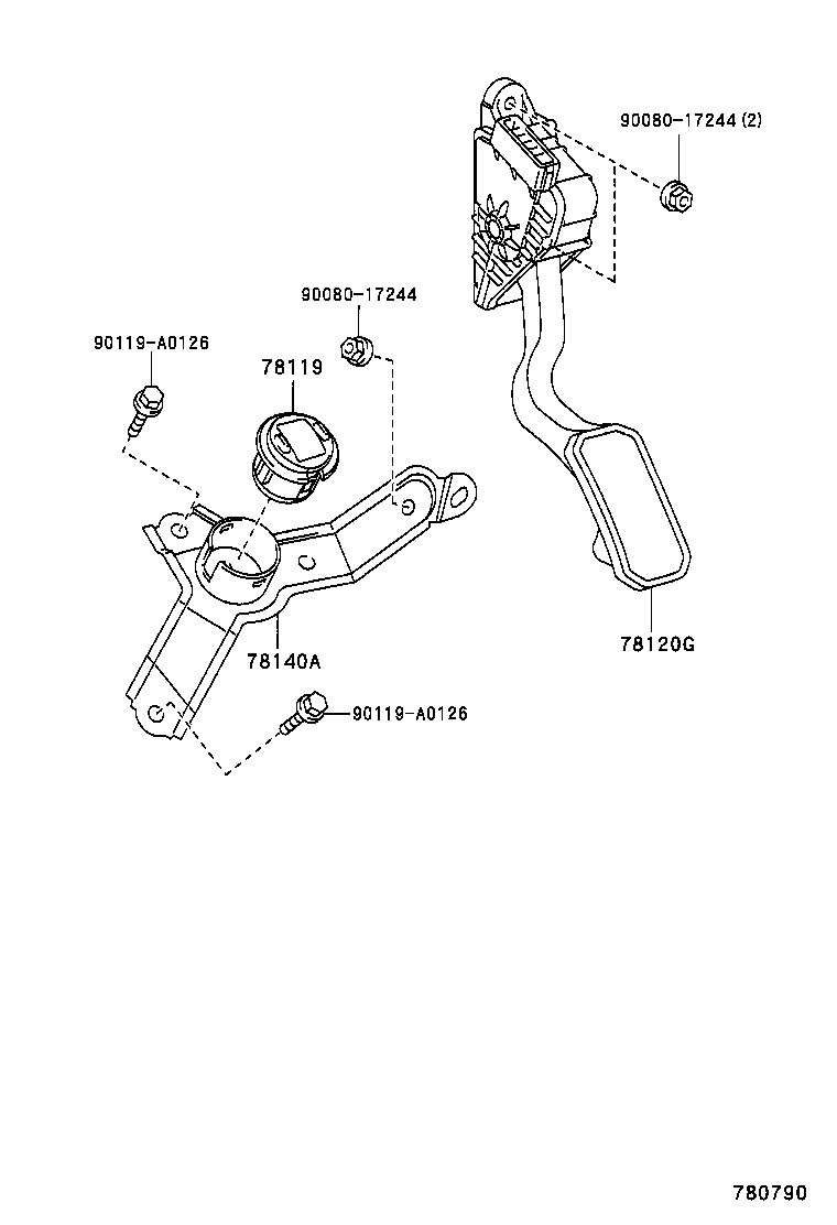  RX330 350 NAP |  ACCELERATOR LINK