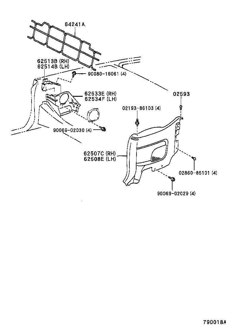  PASEO |  CONVERTIBLE PARTS