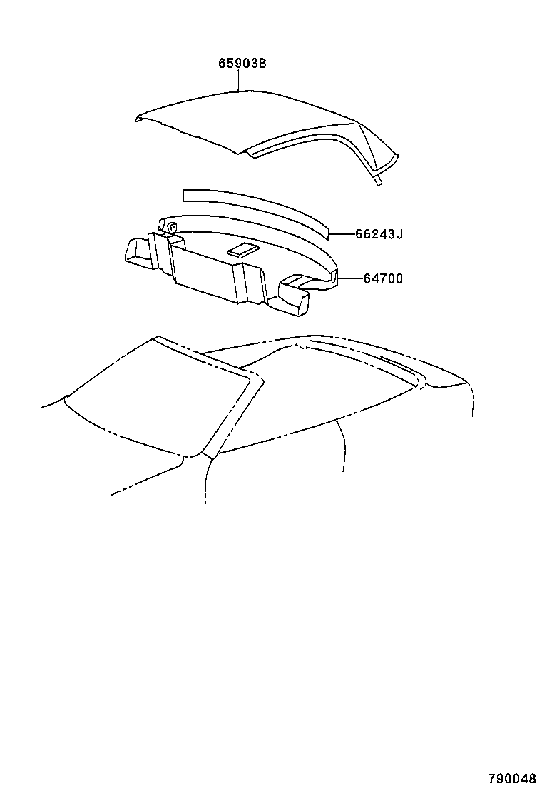  SOLARA |  CONVERTIBLE PARTS