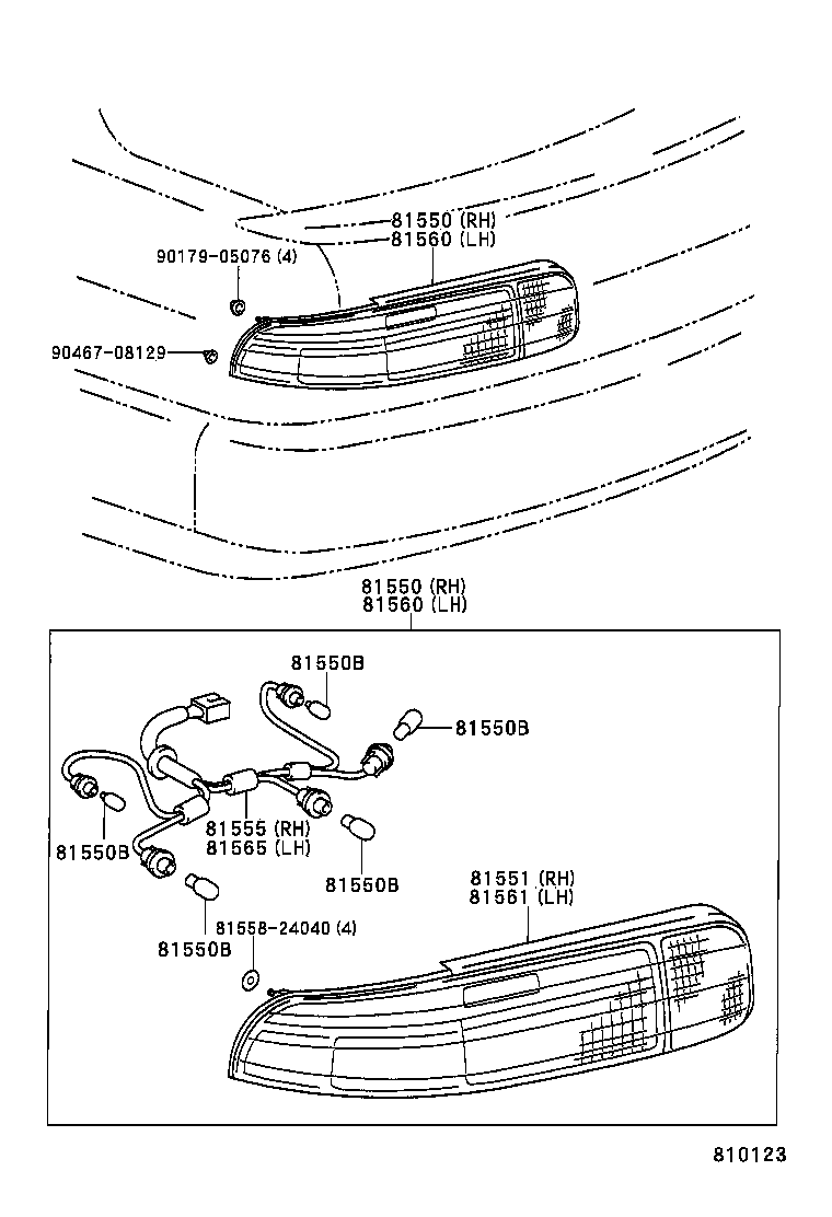  SC300 400 |  REAR COMBINATION LAMP