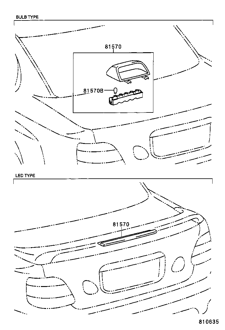  GS300 400 430 |  CENTER STOP LAMP