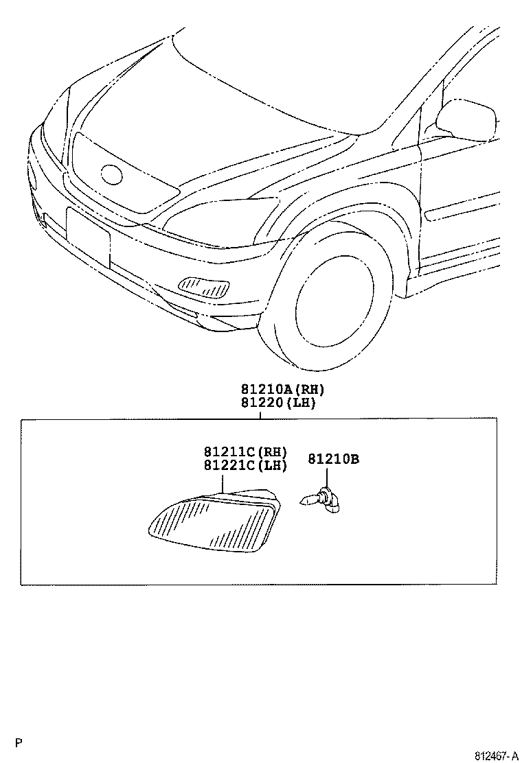  RX330 350 NAP |  FOG LAMP