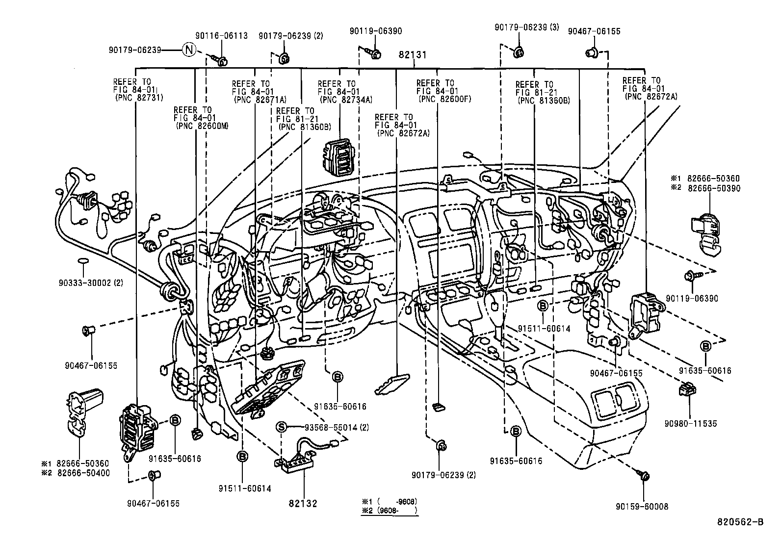  LS400 |  WIRING CLAMP