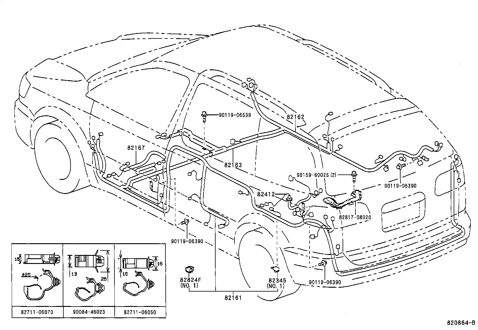  SIENNA |  WIRING CLAMP