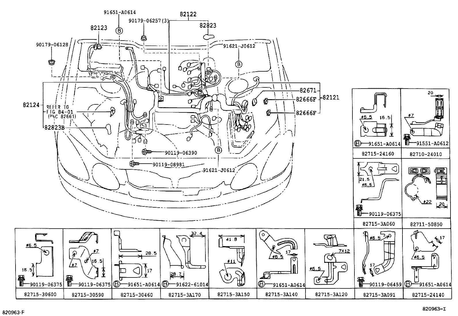  GS300 400 430 |  WIRING CLAMP