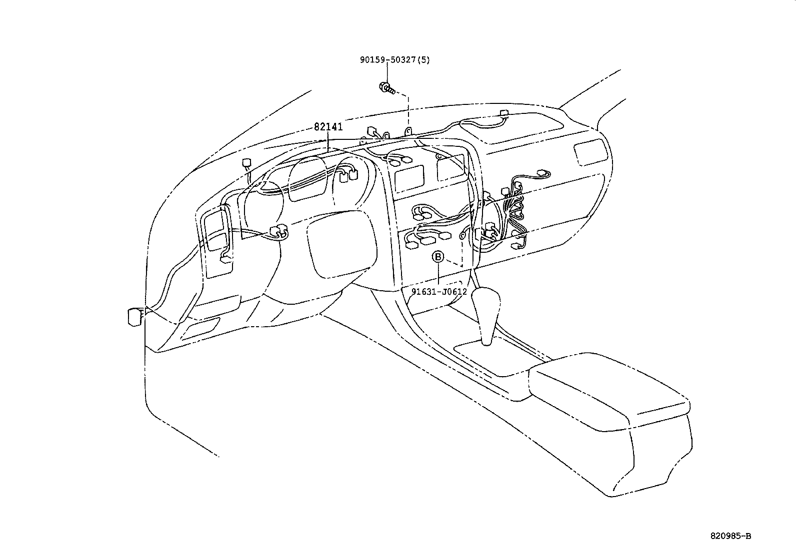  GS300 400 430 |  WIRING CLAMP