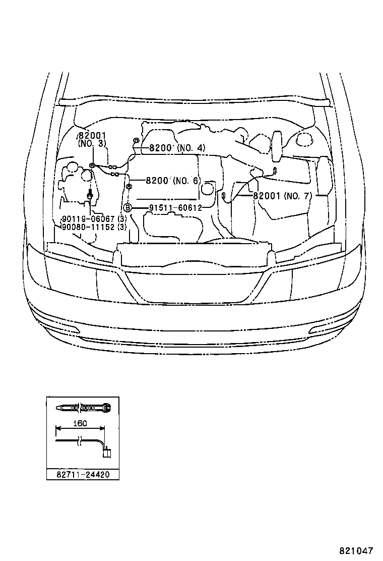  AVALON |  WIRING CLAMP