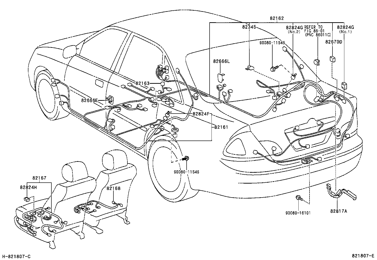  AVALON |  WIRING CLAMP