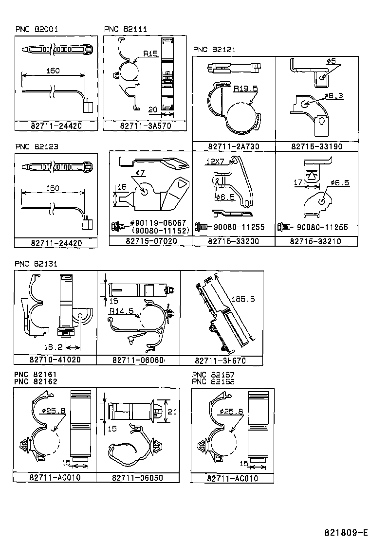  AVALON |  WIRING CLAMP