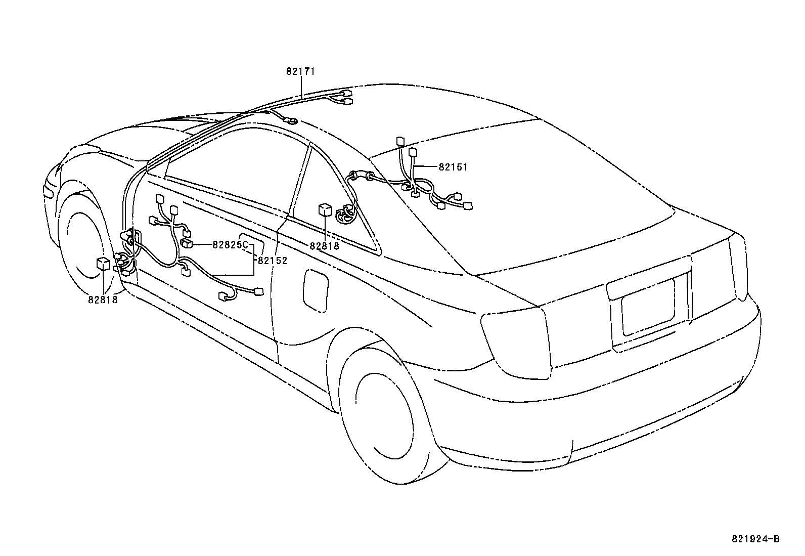  CELICA |  WIRING CLAMP