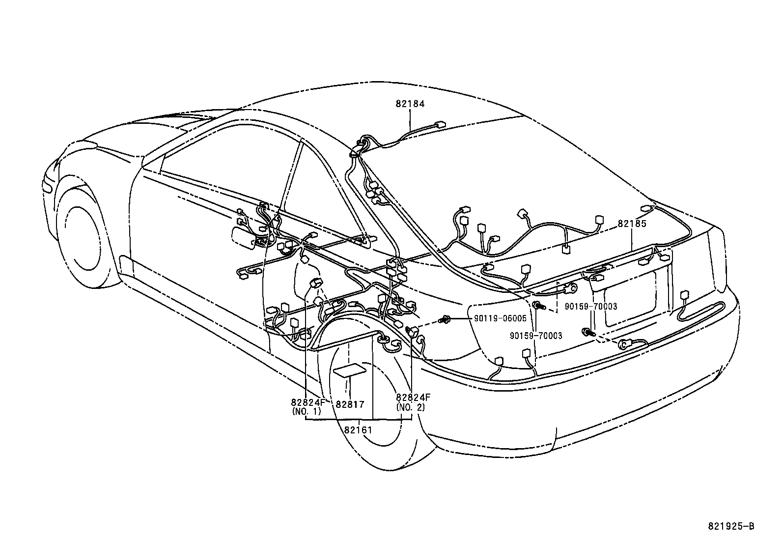  CELICA |  WIRING CLAMP