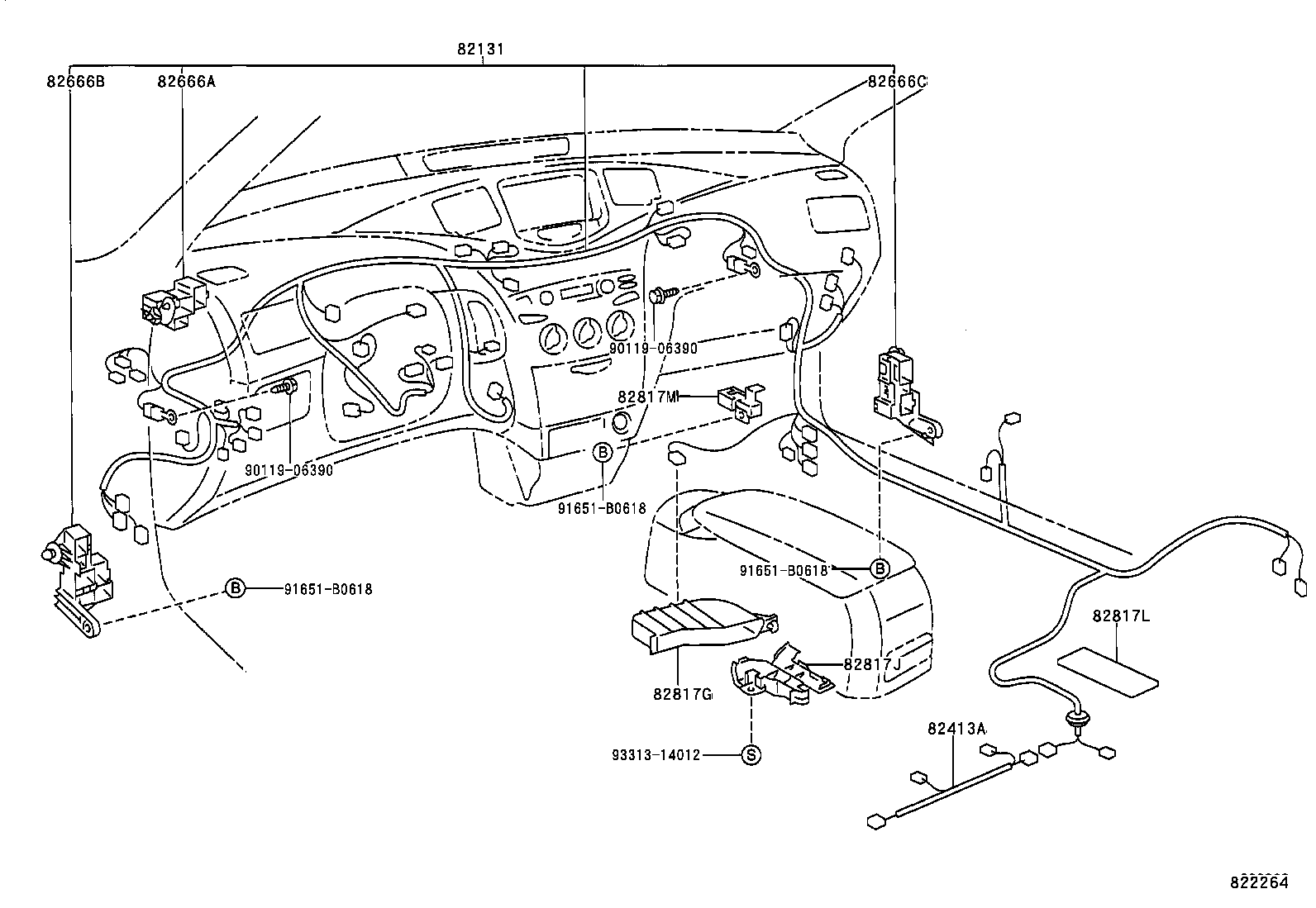  PRIUS |  WIRING CLAMP