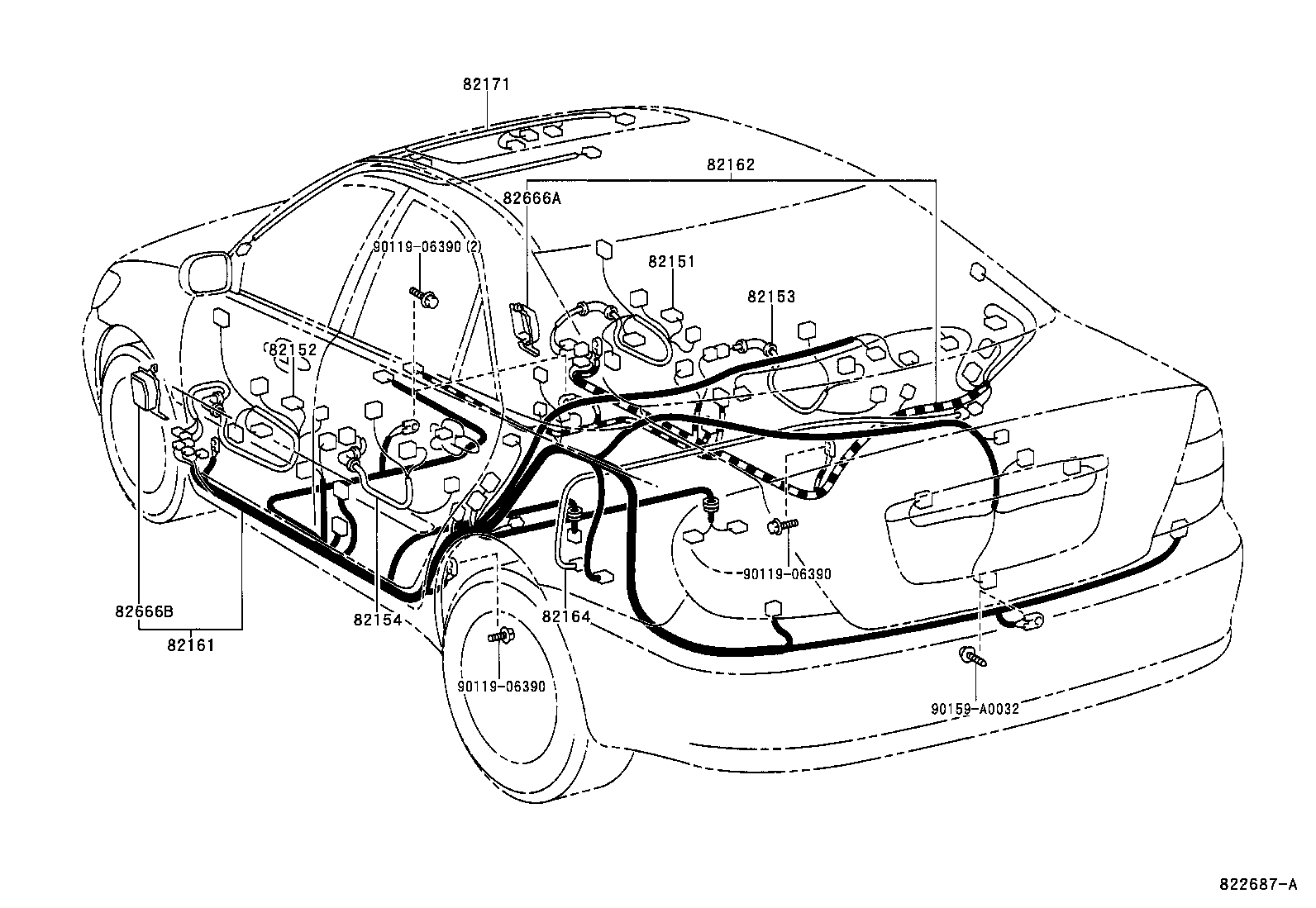  CAMRY NAP |  WIRING CLAMP