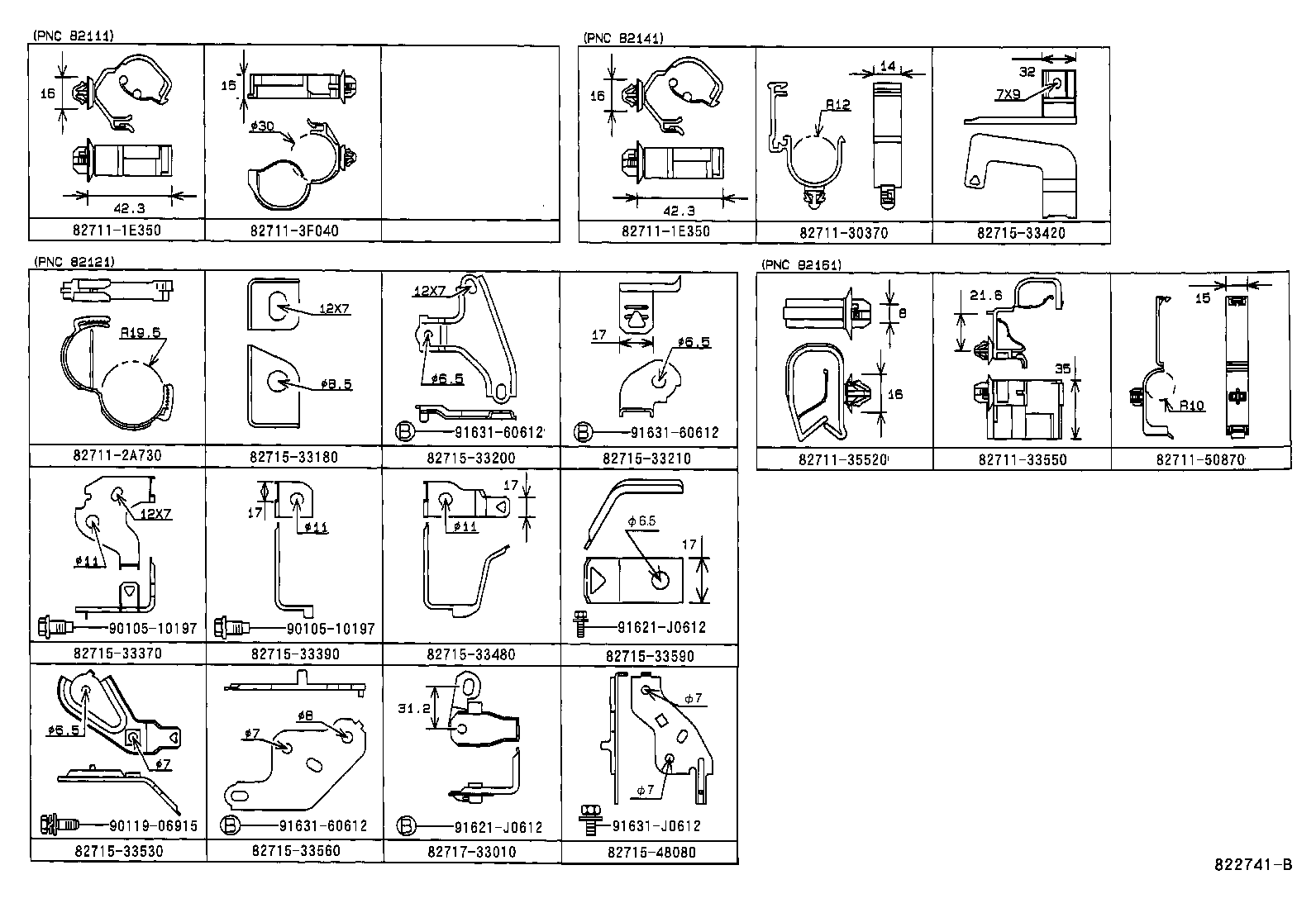  ES300 330 |  WIRING CLAMP