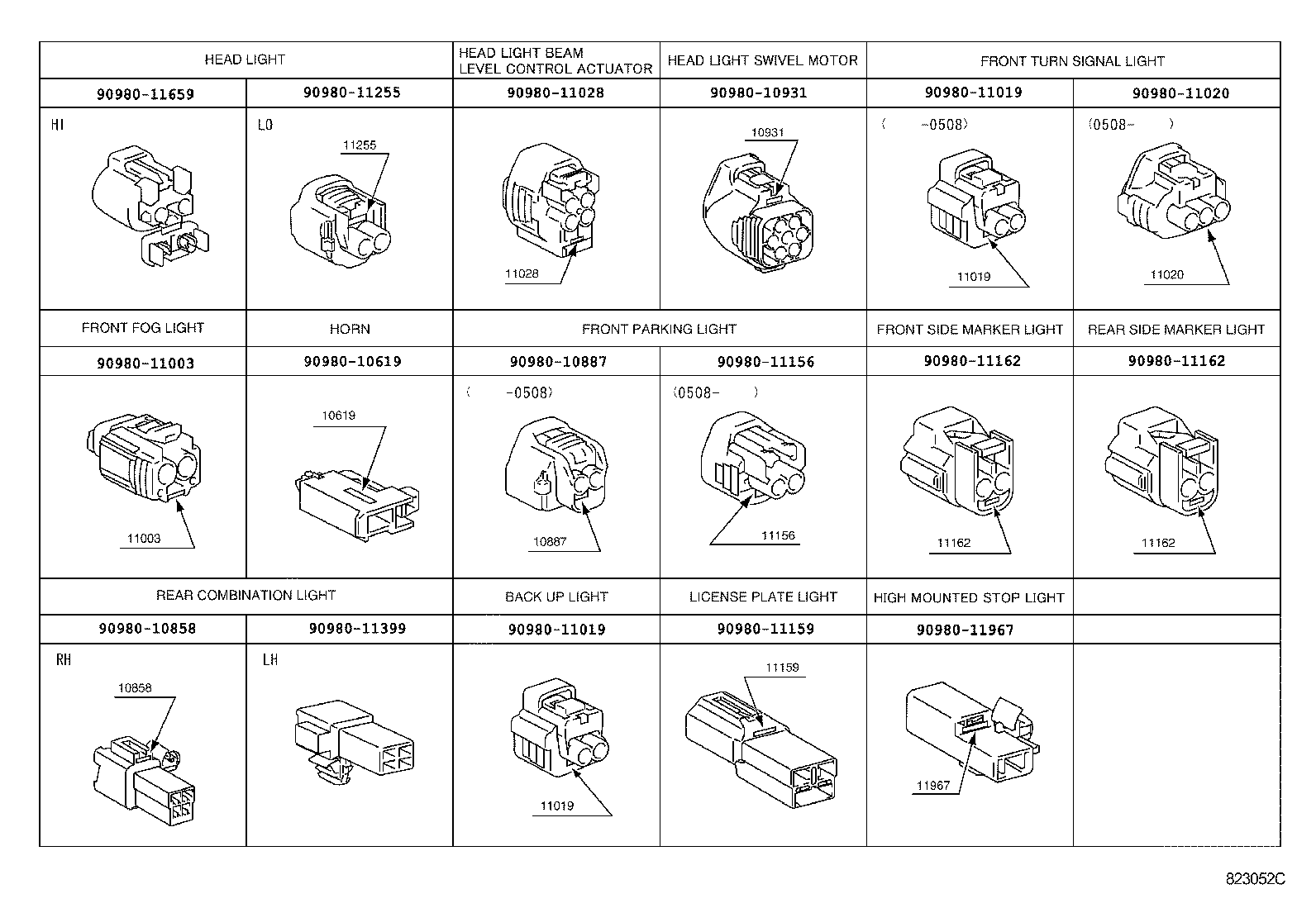  SC430 |  WIRING CLAMP