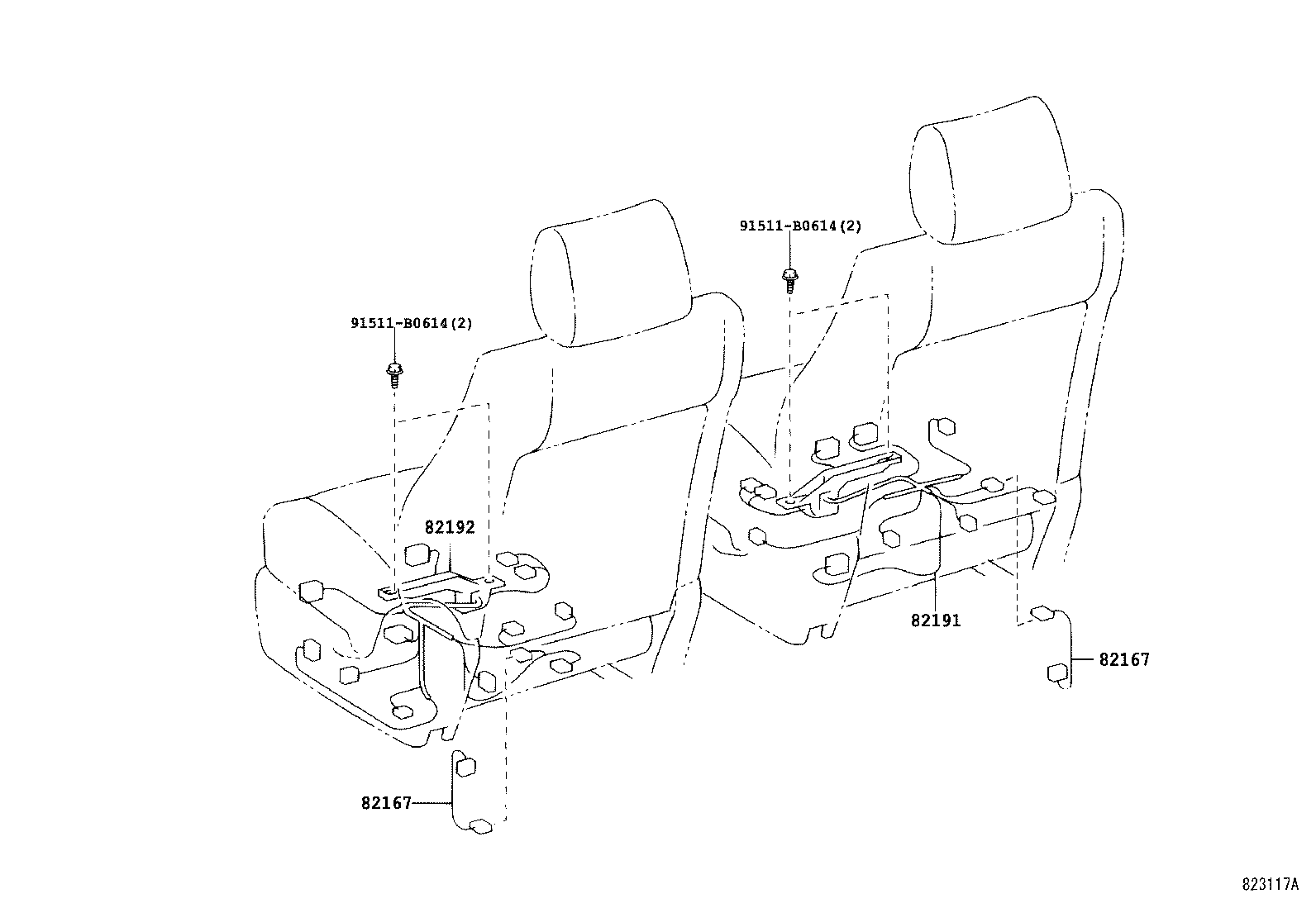  LAND CRUISER 100 |  WIRING CLAMP