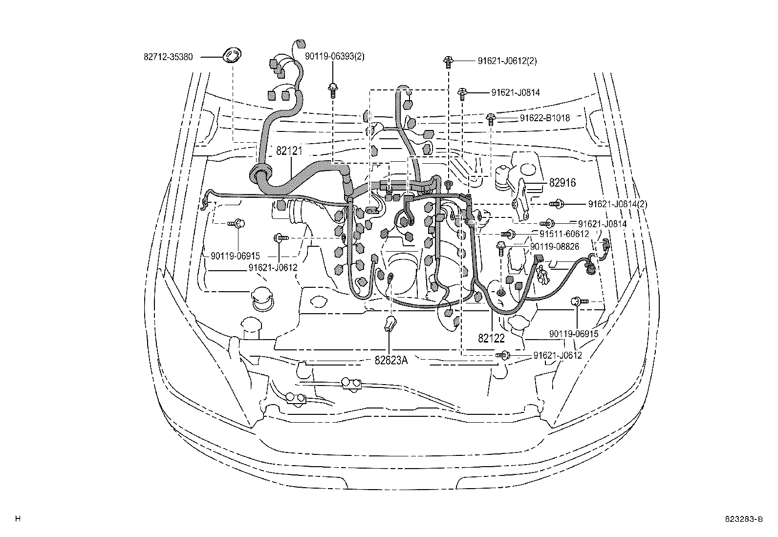  GX470 |  WIRING CLAMP