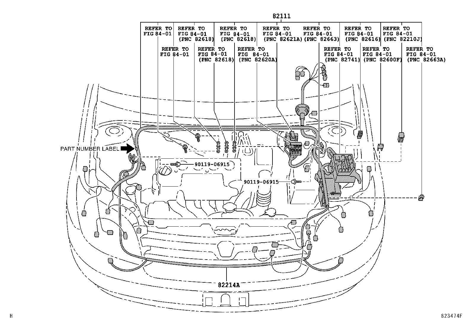  SCION XA |  WIRING CLAMP