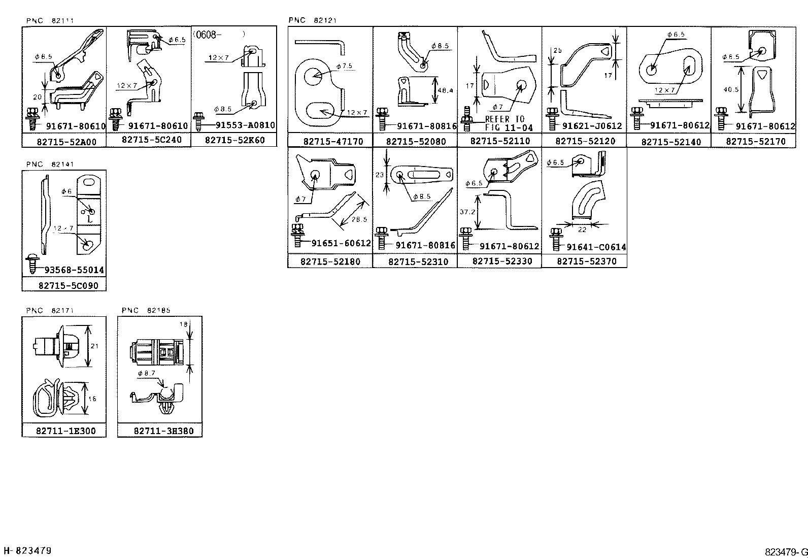  SCION XA |  WIRING CLAMP