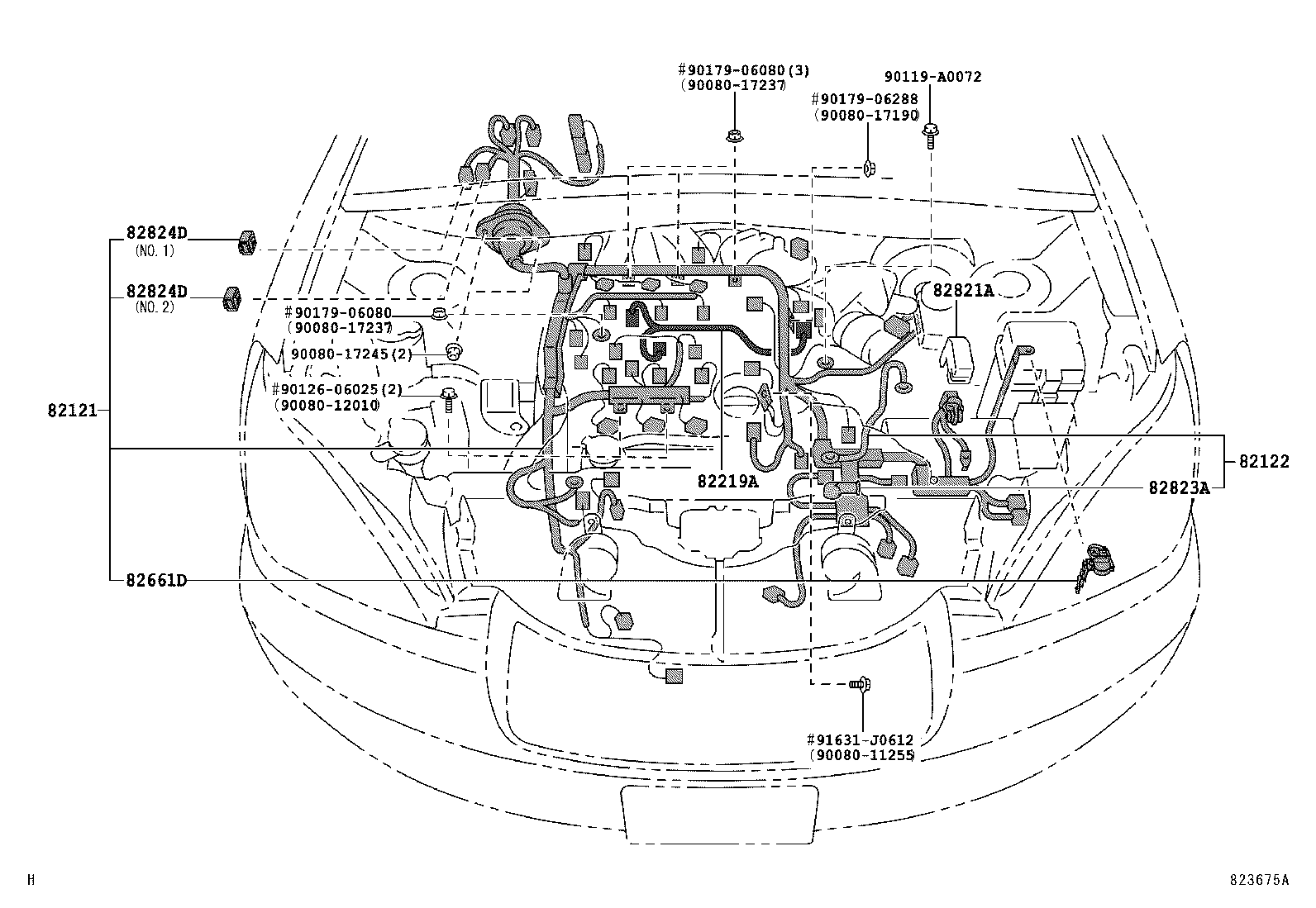  RX330 350 NAP |  WIRING CLAMP