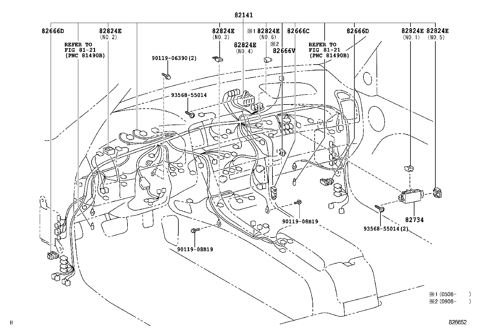  SC430 |  WIRING CLAMP