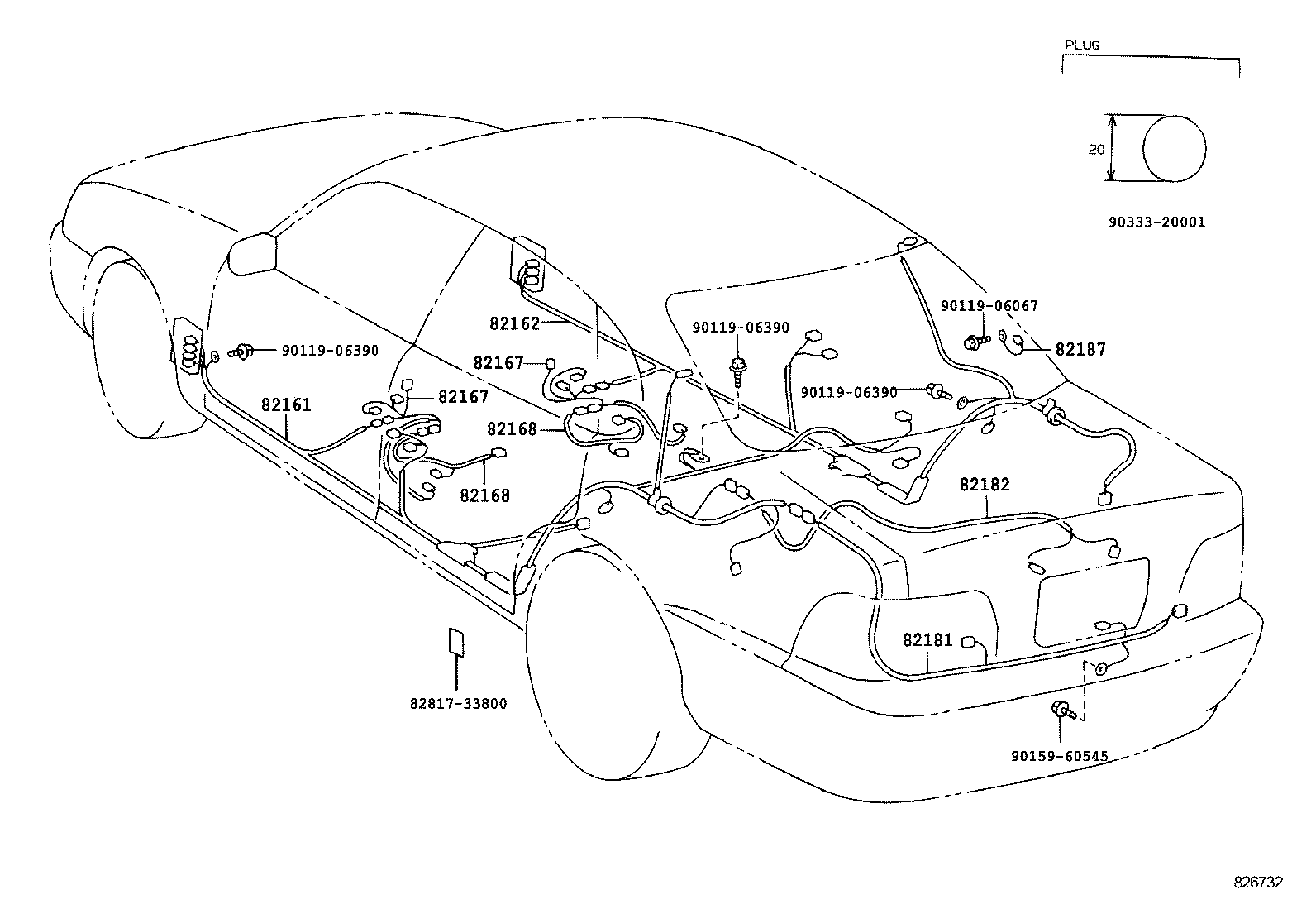  AVALON |  WIRING CLAMP