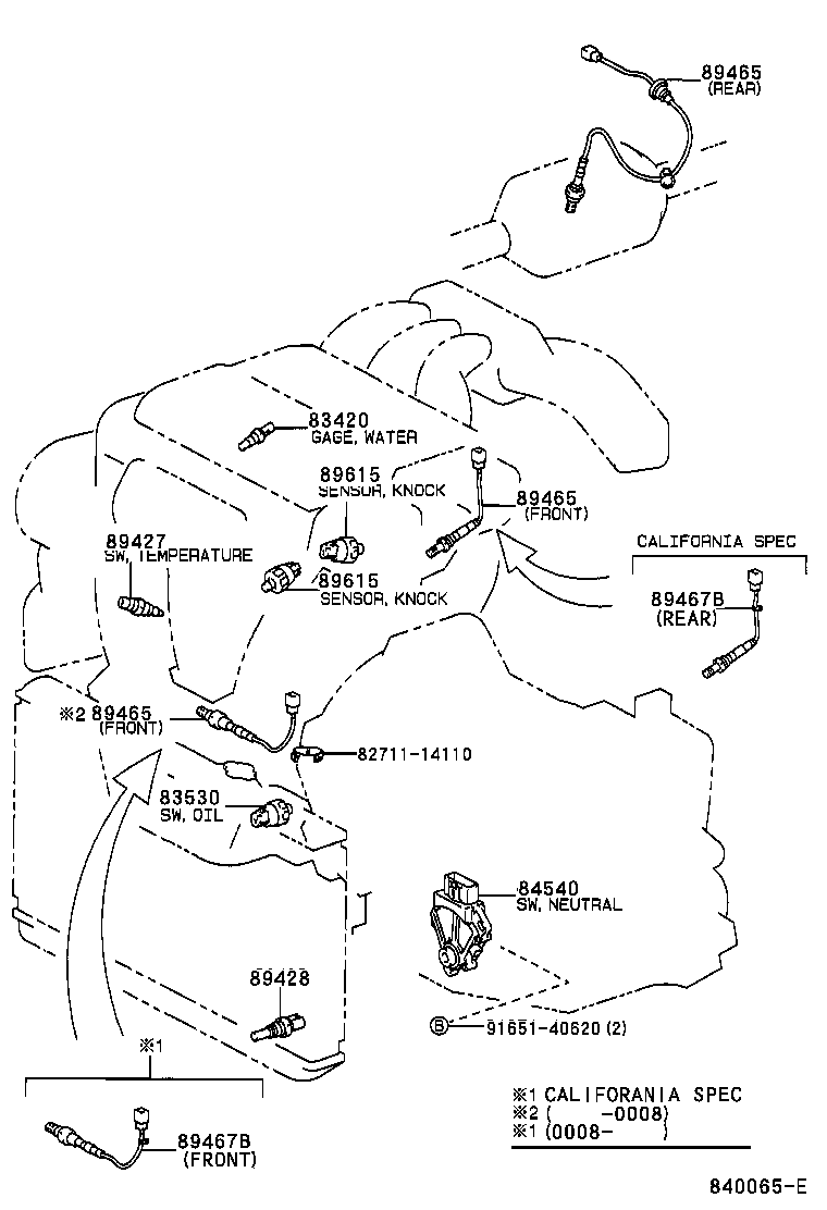  CAMRY JPP |  SWITCH RELAY COMPUTER