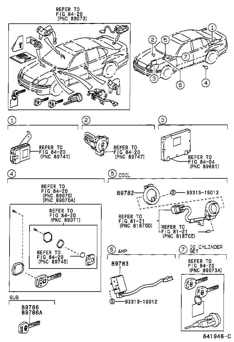  GS300 400 430 |  ANTI THEFT DEVICE