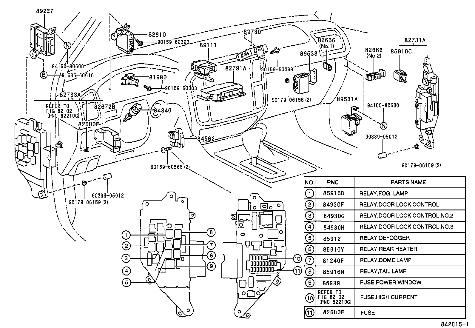  LAND CRUISER 100 |  SWITCH RELAY COMPUTER