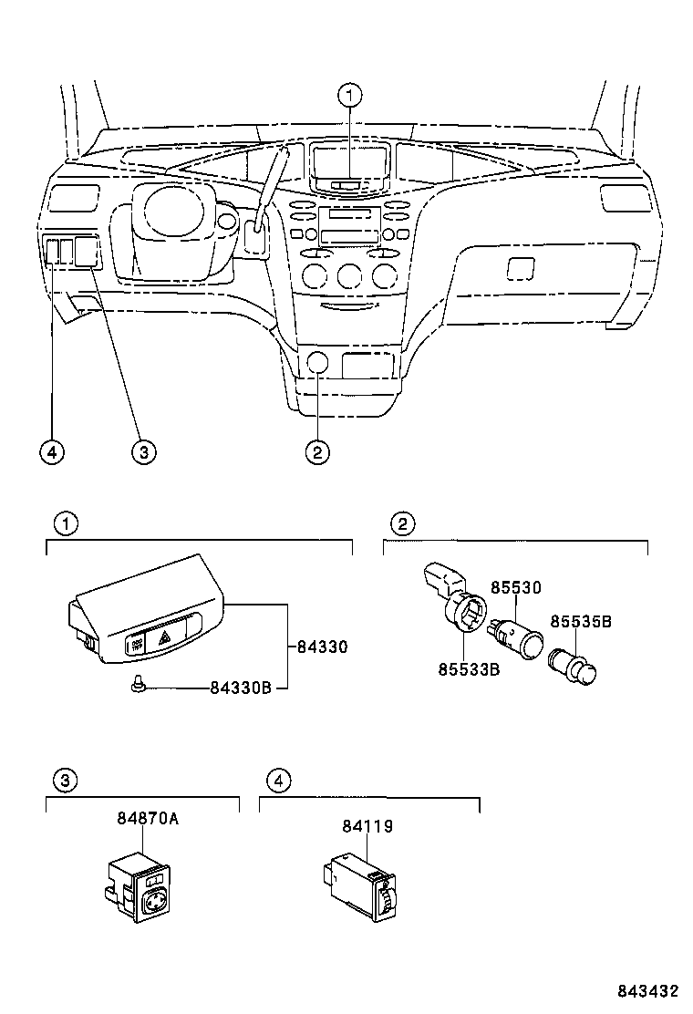  PRIUS |  SWITCH RELAY COMPUTER