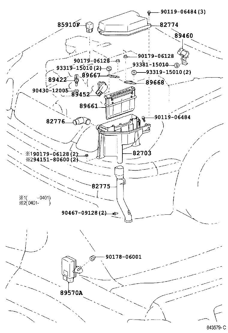  GS300 400 430 |  ELECTRONIC FUEL INJECTION SYSTEM