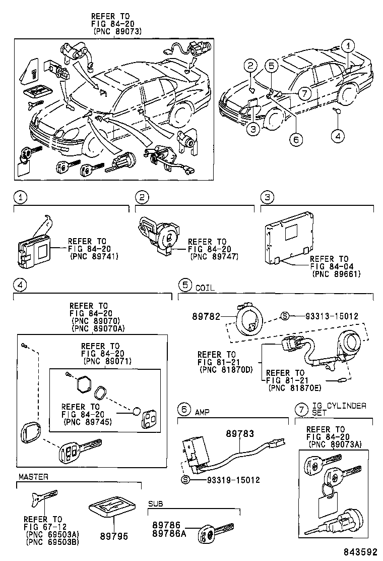  GS300 400 430 |  ANTI THEFT DEVICE