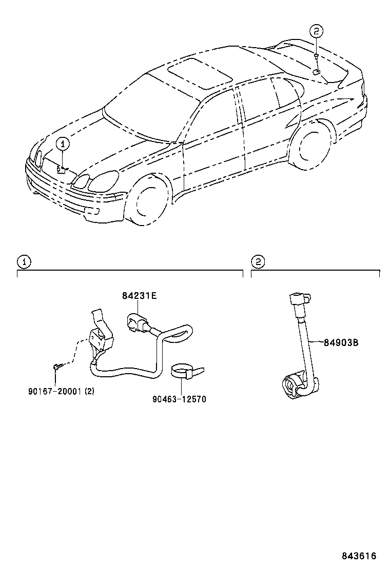  GS300 400 430 |  ANTI THEFT DEVICE