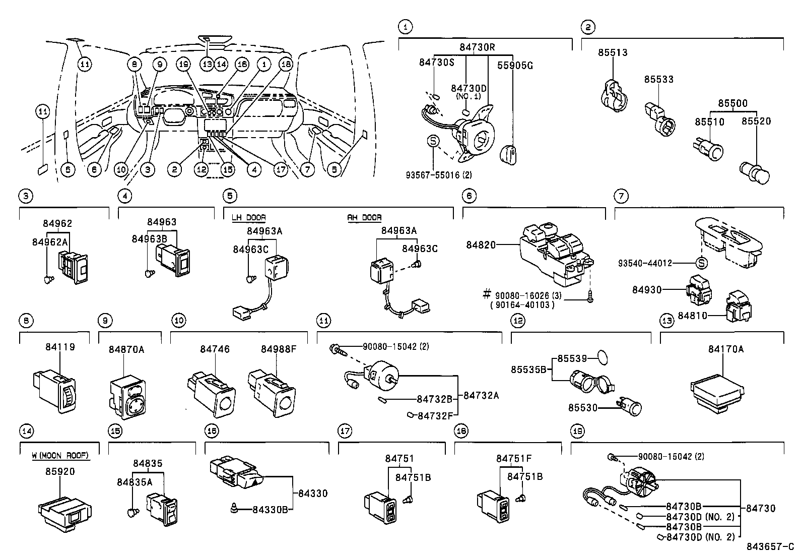  SIENNA |  SWITCH RELAY COMPUTER