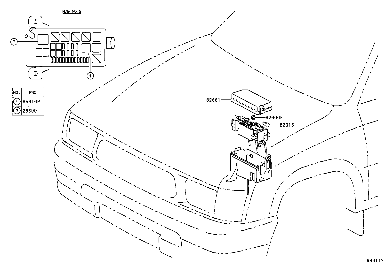  HILUX 2WD |  SWITCH RELAY COMPUTER