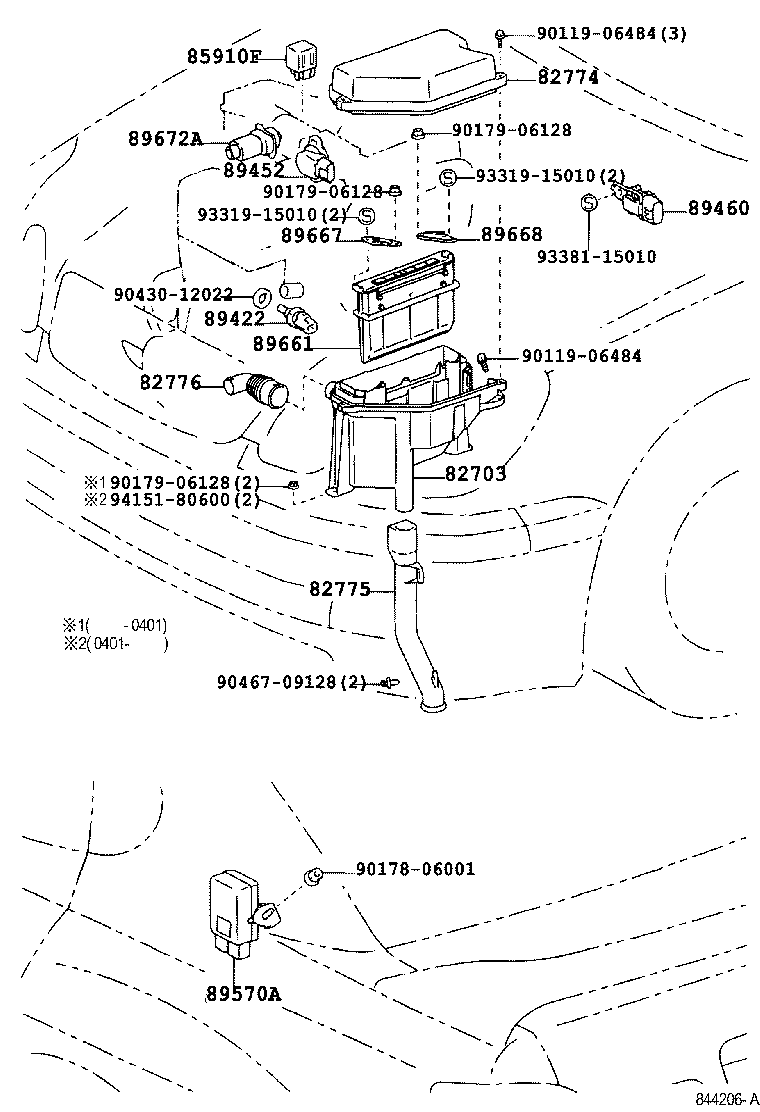  GS300 400 430 |  ELECTRONIC FUEL INJECTION SYSTEM