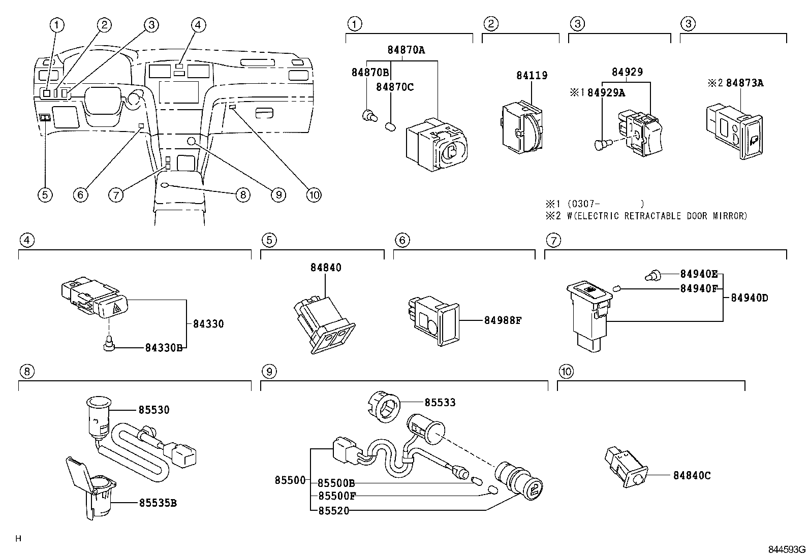  ES300 330 |  SWITCH RELAY COMPUTER